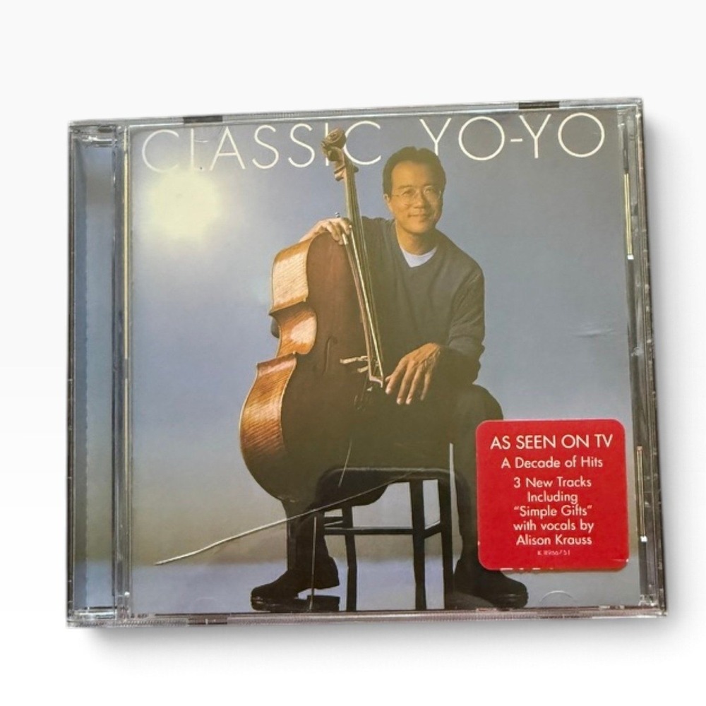 Yo-Yo Ma Classic Yo-Yo CD A Decade of Hits Sony Classical K 89667 Alison Krauss